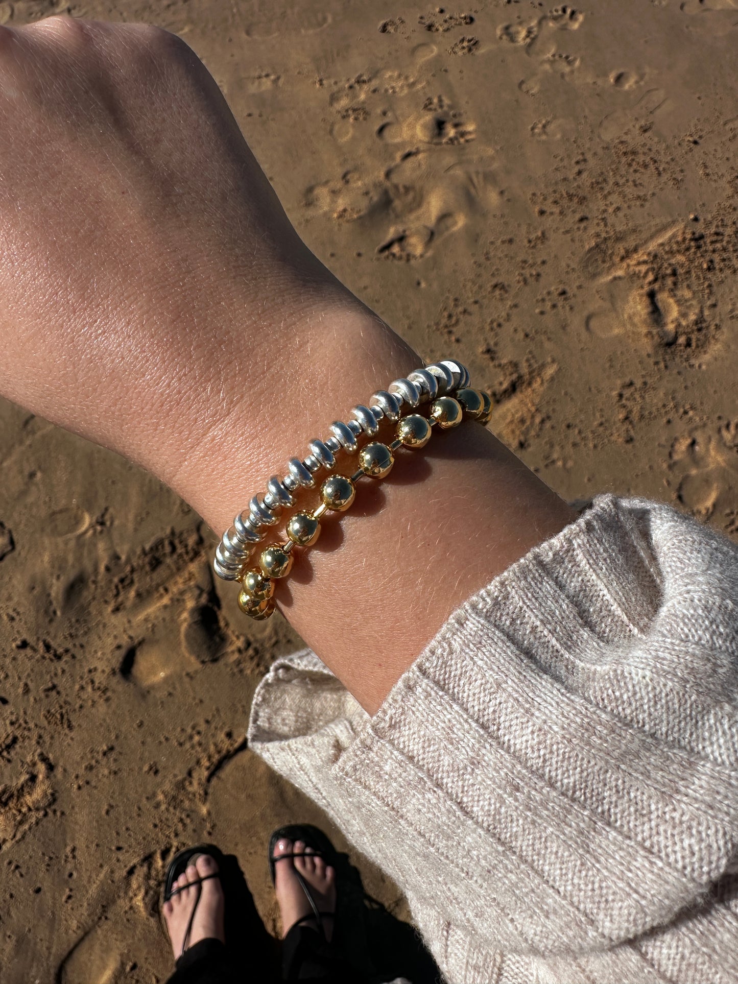 The Serpentine Bracelet in Silver