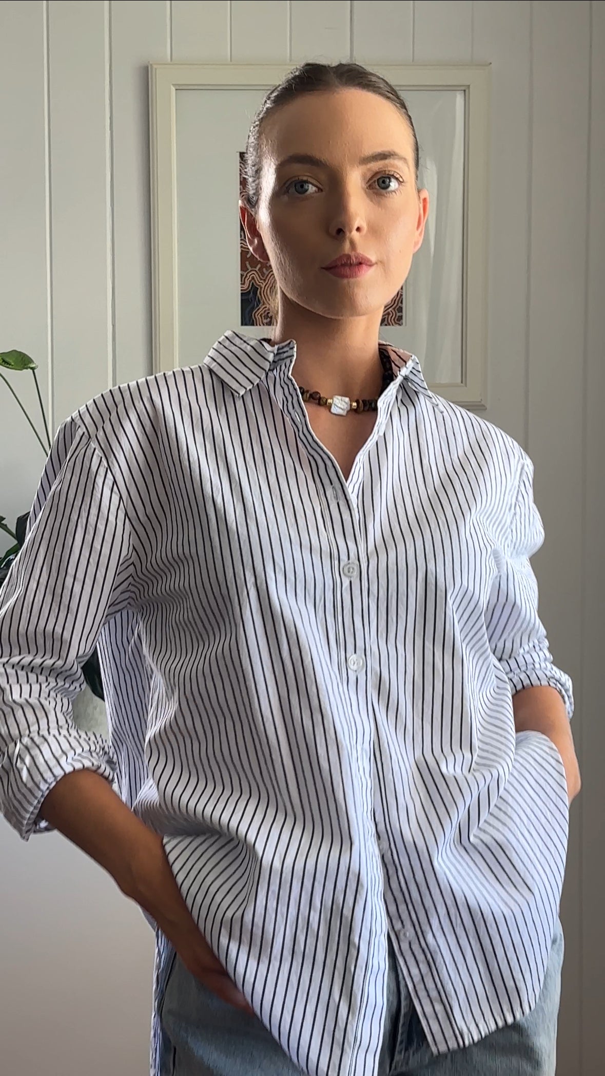 The Sophrosyne Necklace in Tiger