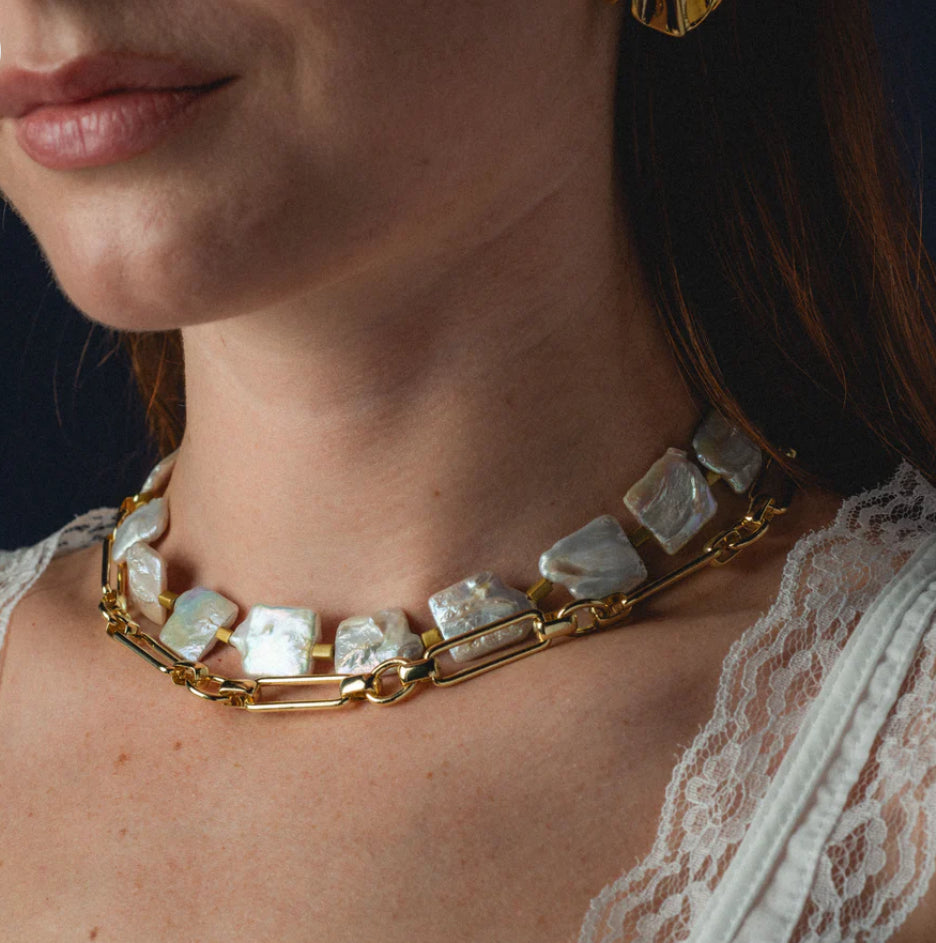 The Constance Chunky Gold Chain Necklace