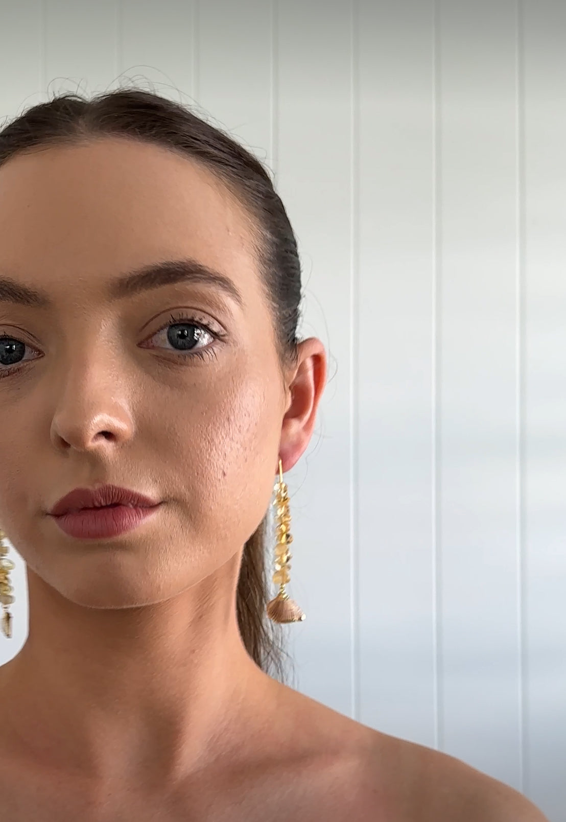 The Paradisco Earring in Citrine